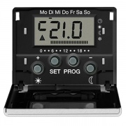 Электронный дисплей для термостата с таймером UT238E Jung SL500 Черный