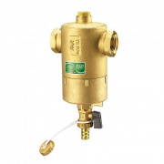 Грязеуловитель FAR 2205 - 1" (ВР/ВР, PN10, Tmax 110°C, со сливным краном и магнитными вставками)