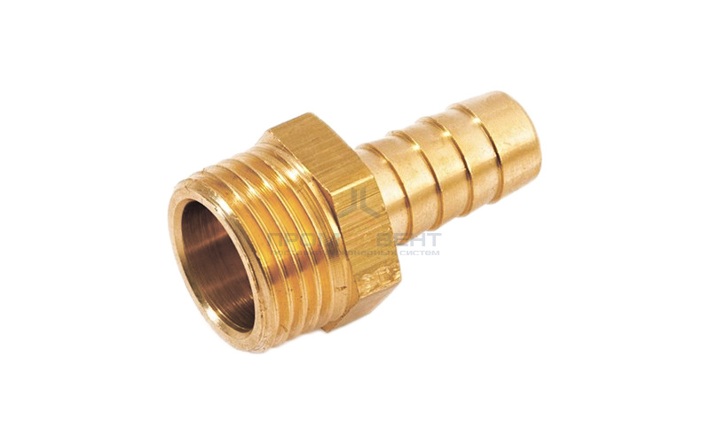 Штуцер комбинированный с наружной резьбой STOUT - 1/2