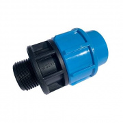 Переход на наружную резьбу ДЖИЛЕКС - 25 x 1" (винтовой, для труб ПНД)