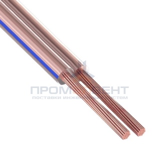 Кабель акустический 2х1,5 PROconnect BLUELINE прозрачный