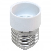 Патрон-переходник LH64 220V с E14 на E27 для лампы E14 28x43мм