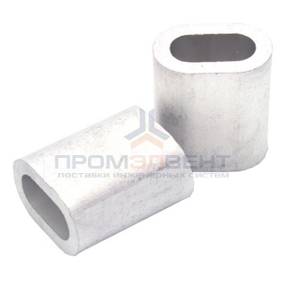 Зажим алюминиевый 8мм DIN3093 для троса