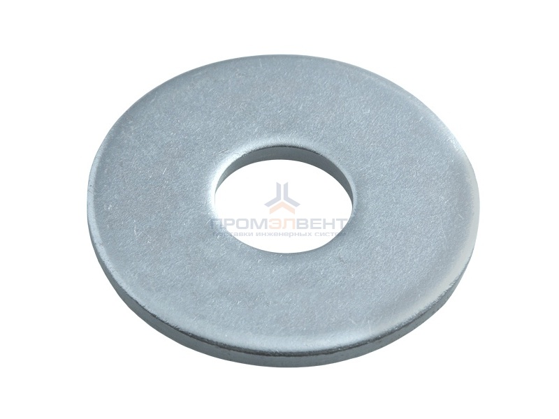 Шайба увеличенная М16 кузовная плоская оцинкованная DIN9021