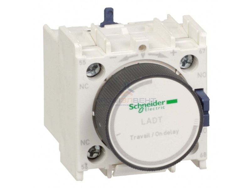 Контактный блок с выдержкой времени на включение Schneider Electric TeSys D 1…30C